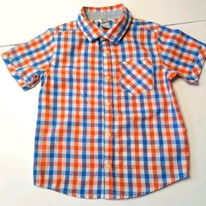 Tag Stripe Short Sleeve Shirt